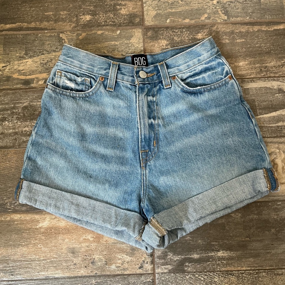 Urban Outfitters BDG high rise mom shorts.
